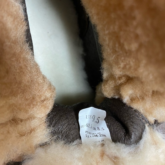 Luxe De Leon Men's Leather Tierra Combat Boots 9.5 - Picture 2 of 5